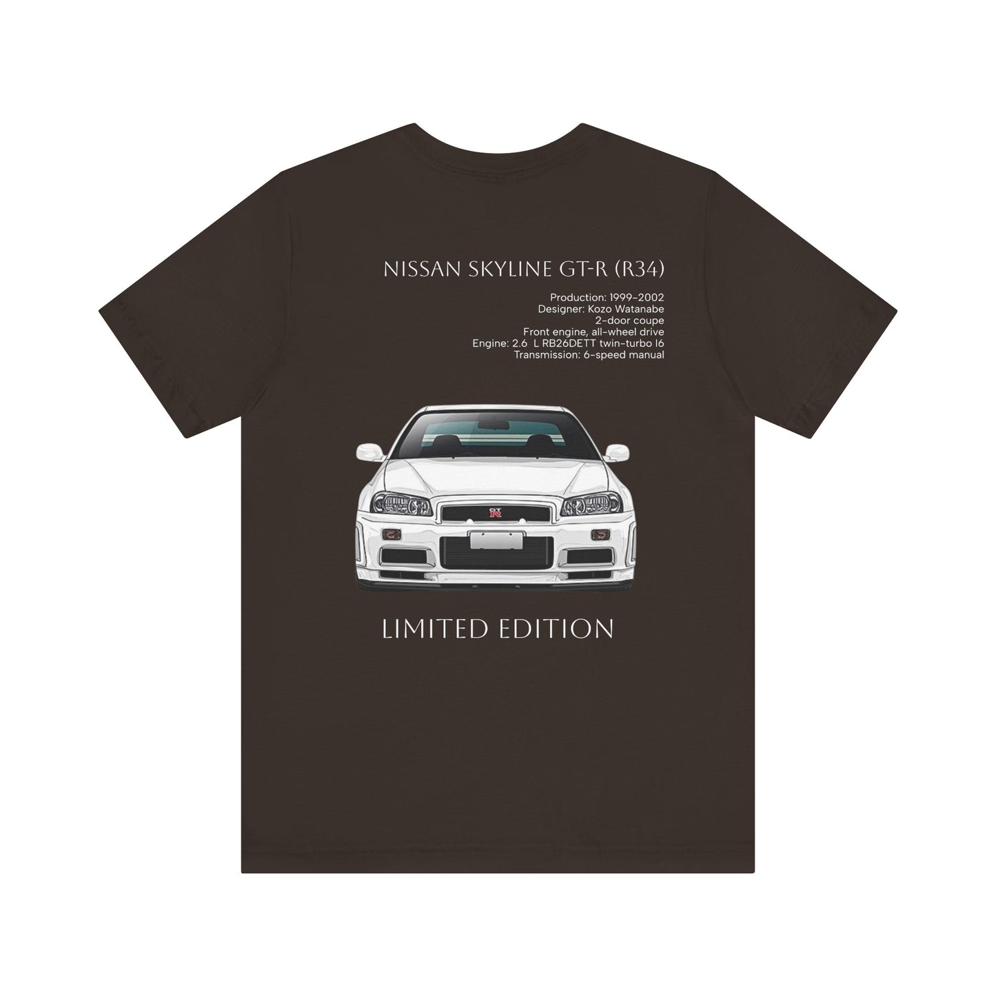 T-Shirt NISSAN Skyline R34